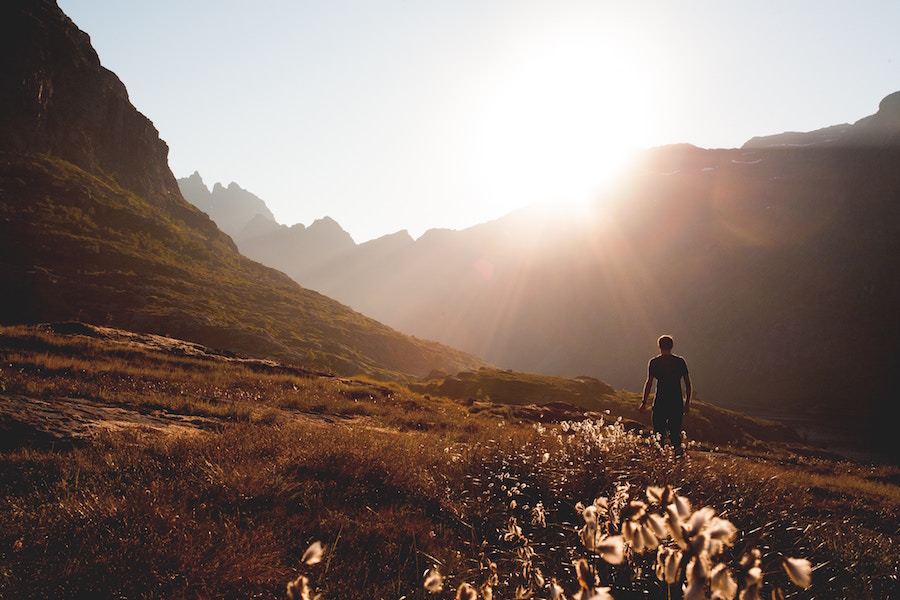 Man Hiking - Introverted Men Are Attractive